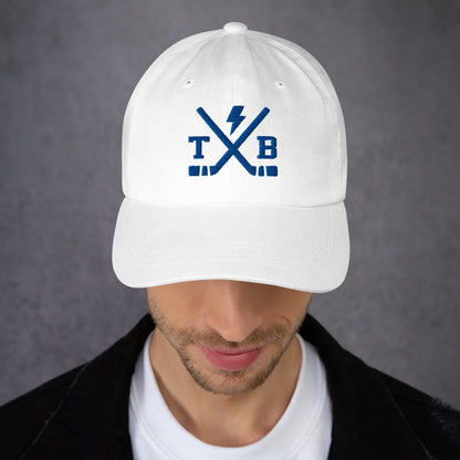 Tampa Bay Hockey Hat Retro TB Hockey Sticks Dad Cap