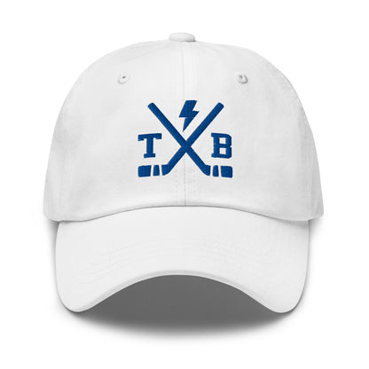 Tampa Bay Hockey Hat Retro TB Hockey Sticks Dad Cap