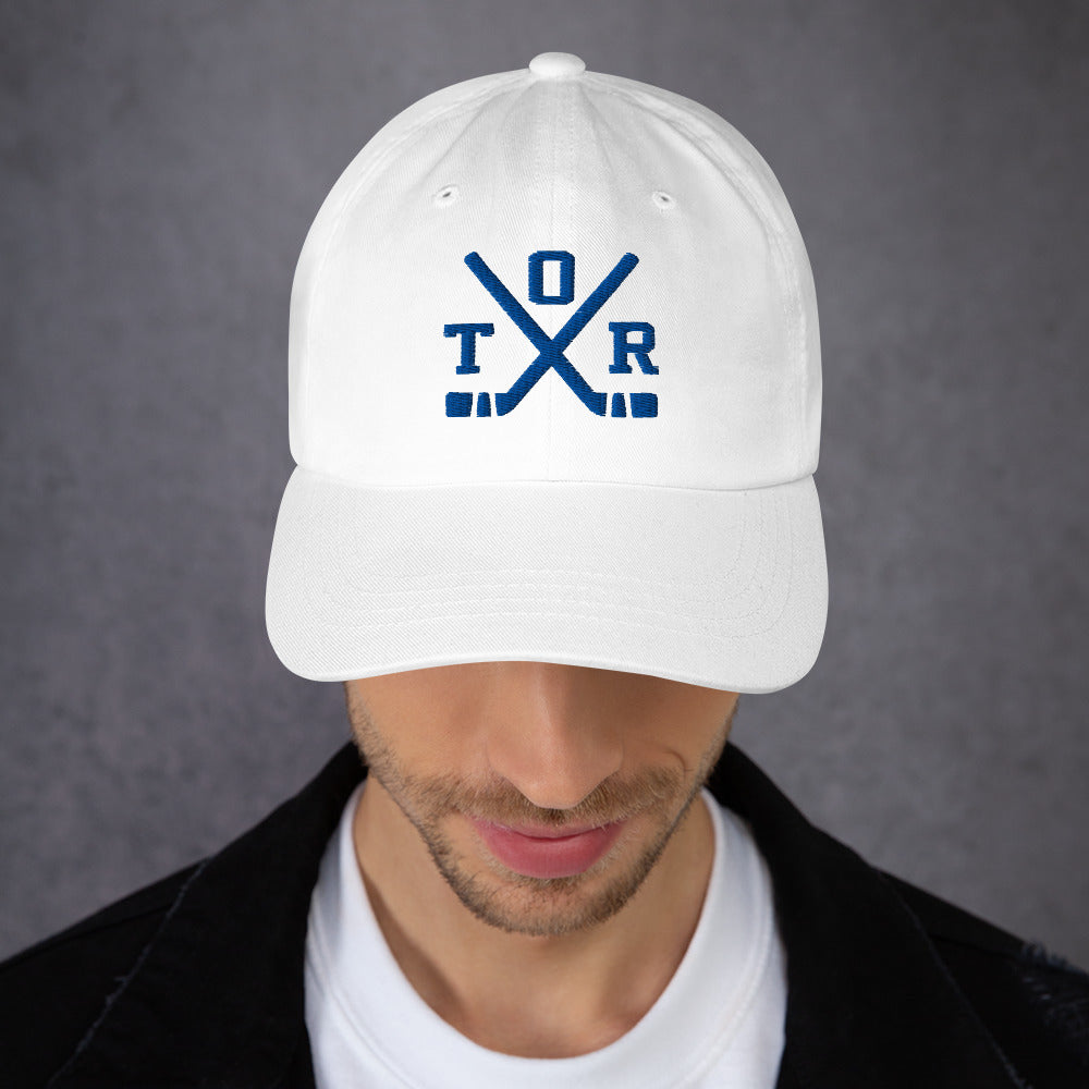 Toronto Hockey Hat Retro TOR Hockey Sticks Dad Cap