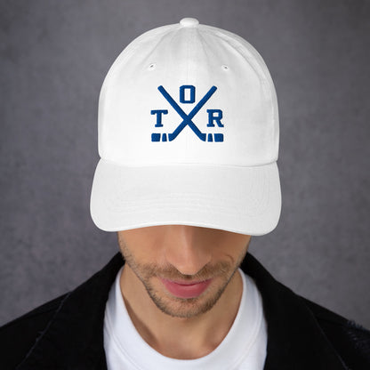 Toronto Hockey Hat Retro TOR Hockey Sticks Dad Cap