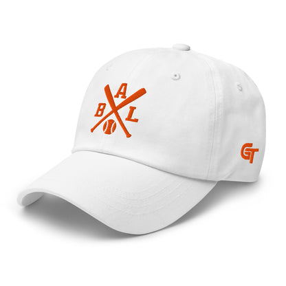 Baltimore Baseball Hat Retro BAL Baseball Bats Dad Cap