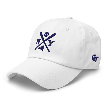 NY Baseball Hat Retro New York Baseball Bats Dad Cap