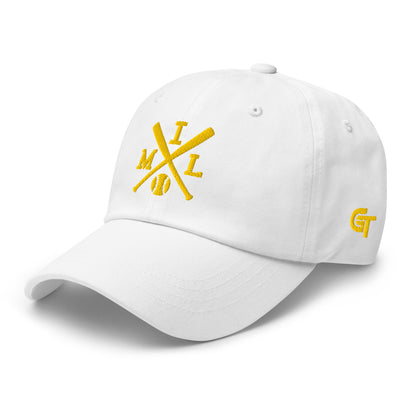 Milwaukee Baseball Hat Retro MIL Baseball Bats Dad Cap