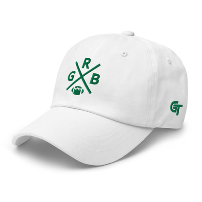 Green Bay Football Hat Retro GRB Football Cross Dad Cap