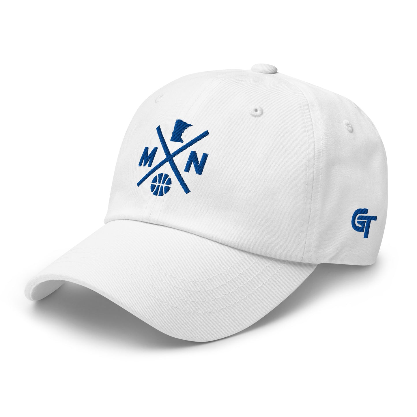 Minnesota Basketball Hat Retro MN Basketball Cross Dad Cap