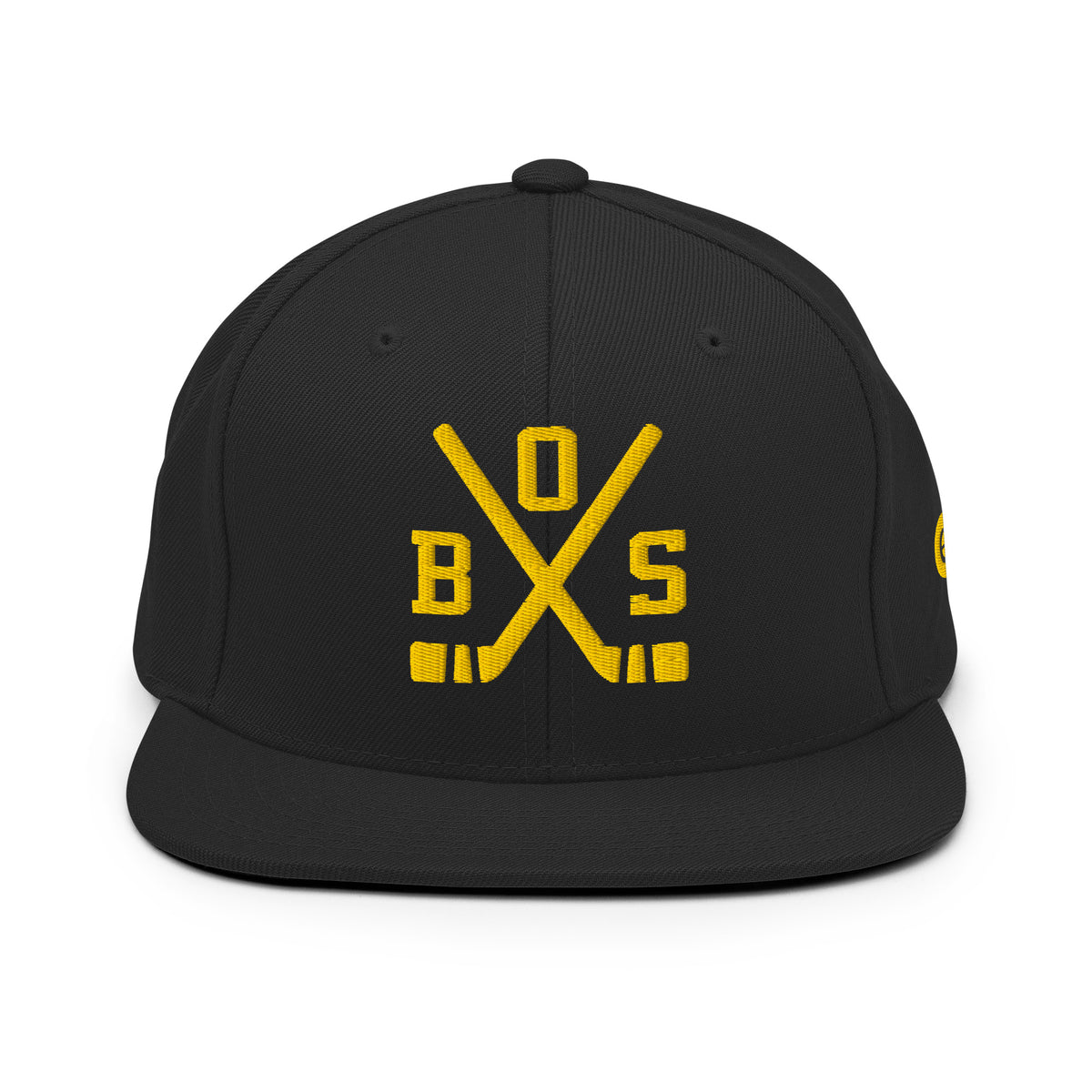 Boston Hockey Snapback Cap Retro BOS Hockey Sticks Hat