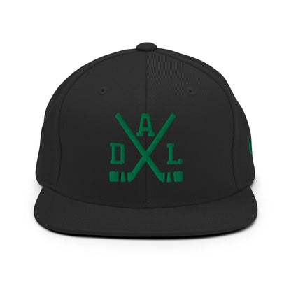Dallas Hockey Snapback Cap DAL Hockey Sticks Hat