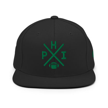 Philadelphia Football Snapback Cap Retro PHI Football Cross Hat