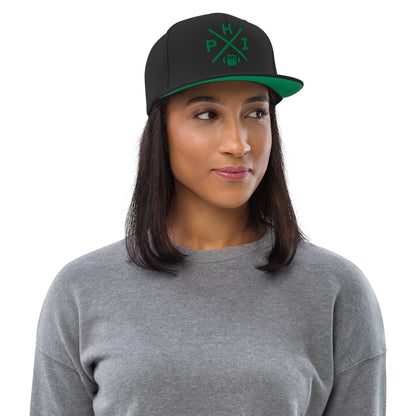 Philadelphia Football Snapback Cap Retro PHI Football Cross Hat