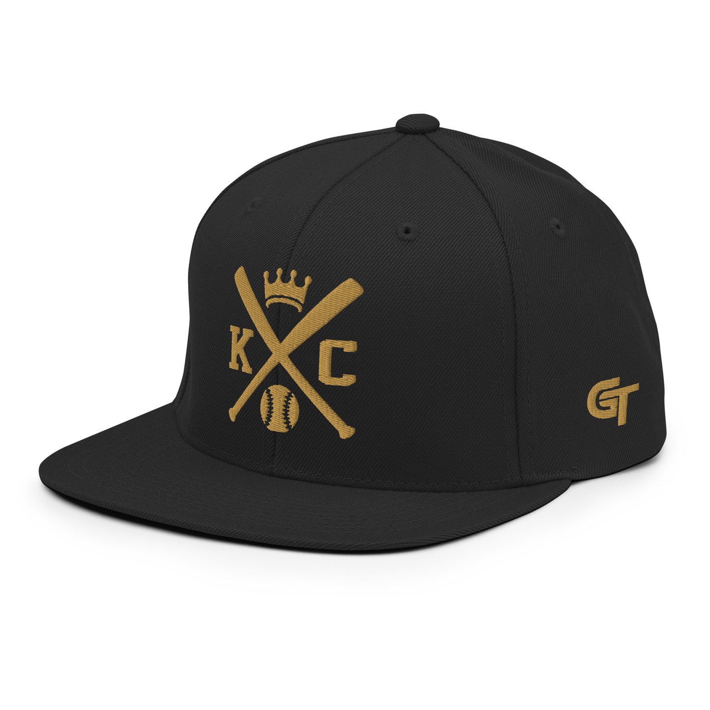 Kansas City Baseball Snapback Cap Retro KC Baseball Bats Hat