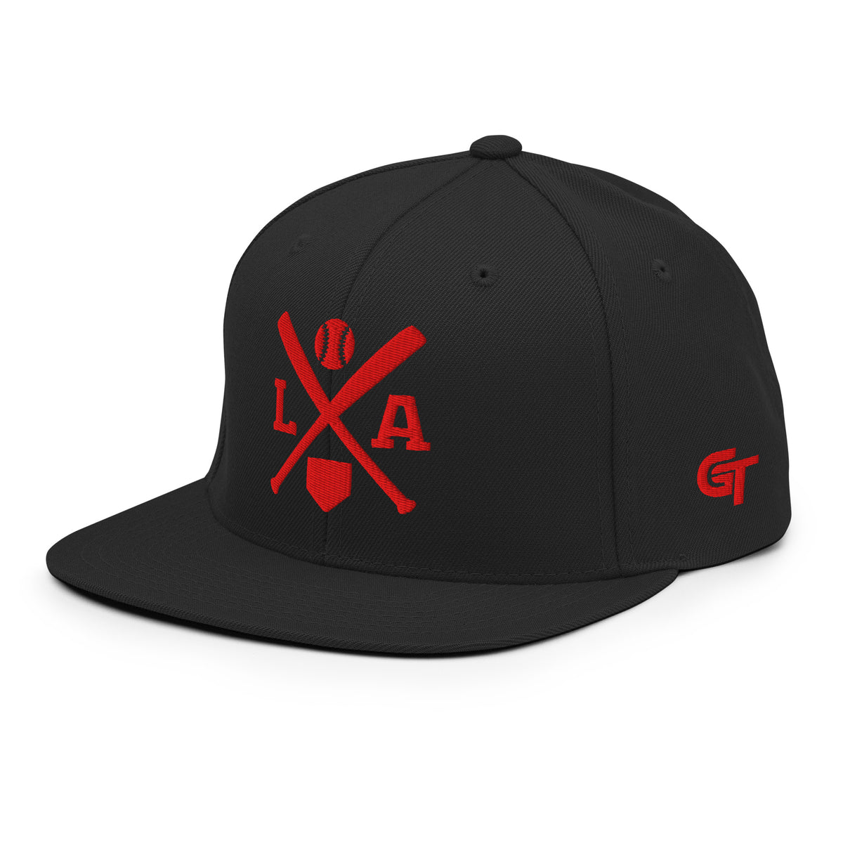 Los Angeles Baseball Snapback Cap Retro LA Baseball Bats Hat