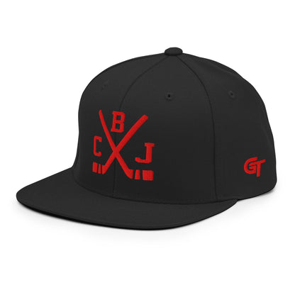 Columbus Hockey Snapback Cap Retro CBJ Hockey Sticks Hat