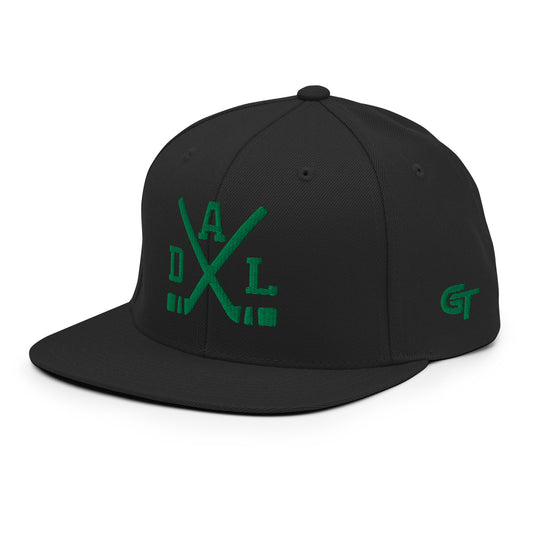 Dallas Hockey Snapback Cap DAL Hockey Sticks Hat