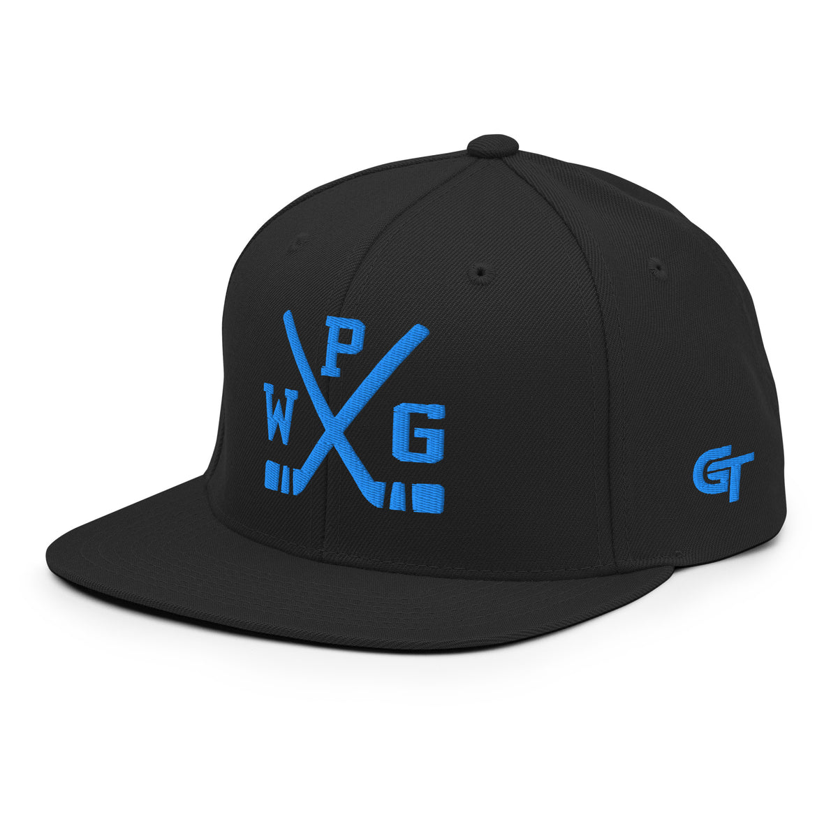 Winnipeg Hockey Snapback Cap Retro WPG Hockey Sticks Hat