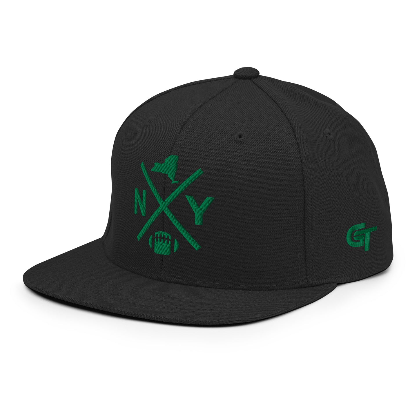 NY Football Snapback Cap Retro New York Football Cross Hat