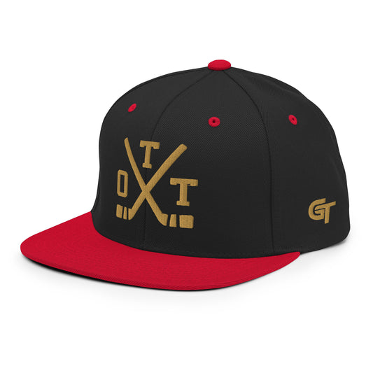 Ottawa Hockey Snapback Cap Retro OTT Hockey Sticks Hat