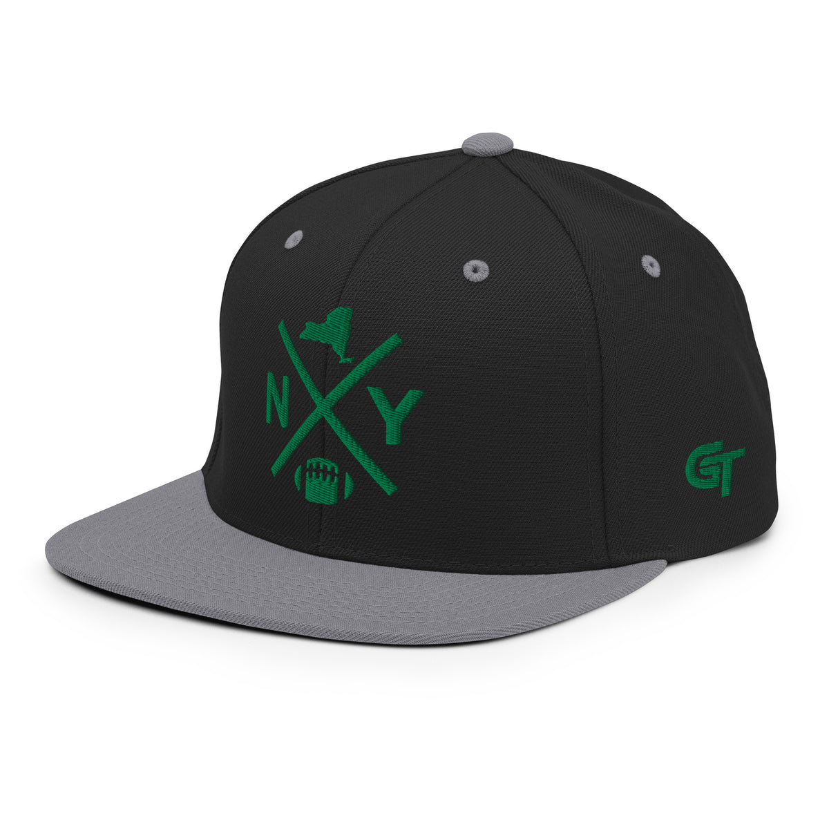 NY Football Snapback Cap Retro New York Football Cross Hat