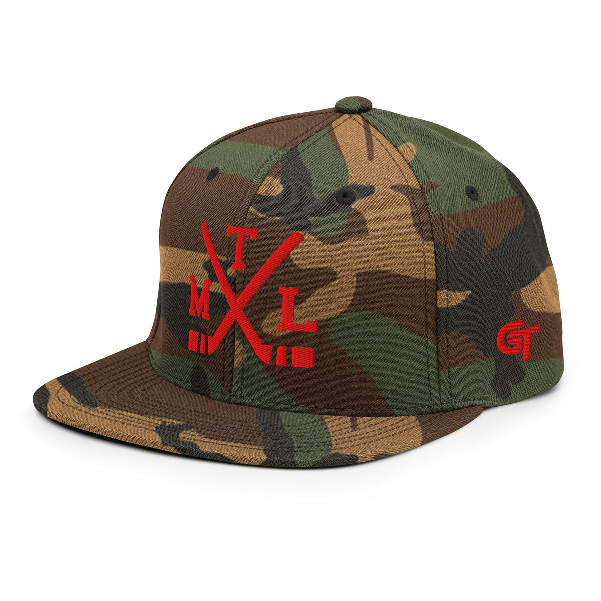 Montreal Hockey Snapback Cap Retro MTL Hockey Sticks Hat
