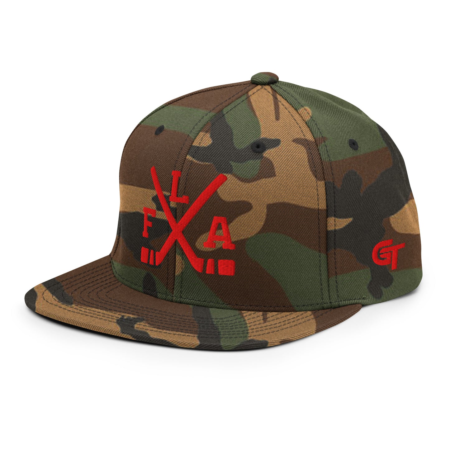 Florida Hockey Snapback Cap Retro FLA Hockey Sticks Hat