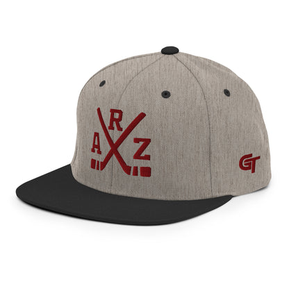Arizona Hockey Snapback Cap Retro ARZ Hockey Sticks Hat