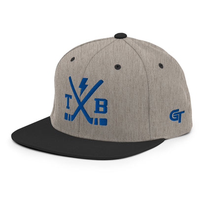 Tampa Bay Hockey Snapback Cap Retro TB Hockey Sticks Hat