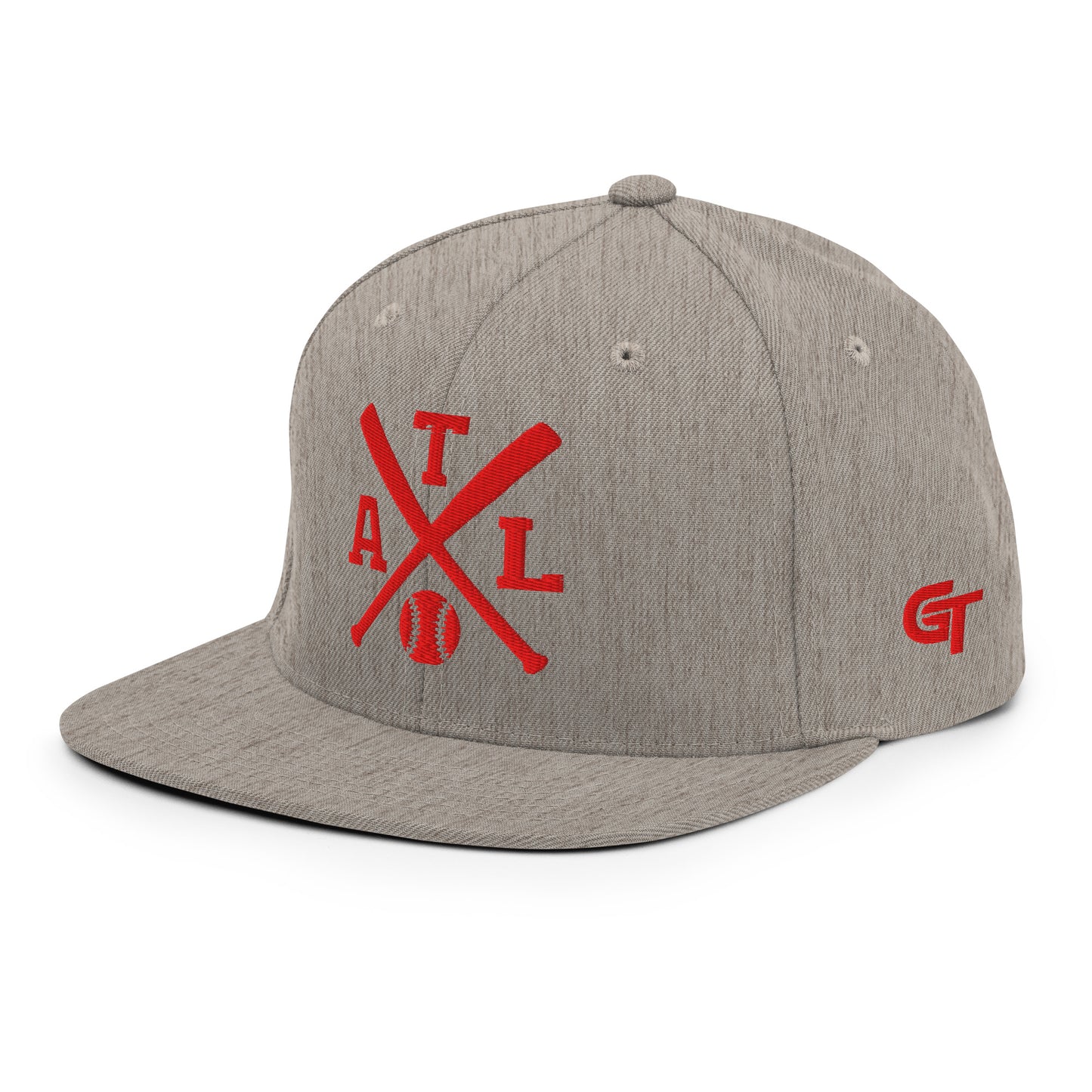 Atlanta Baseball Snapback Cap Retro ATL Baseball Bats Hat