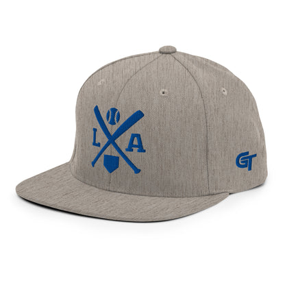 LA Baseball Snapback Cap Los Angeles Baseball Bats Hat