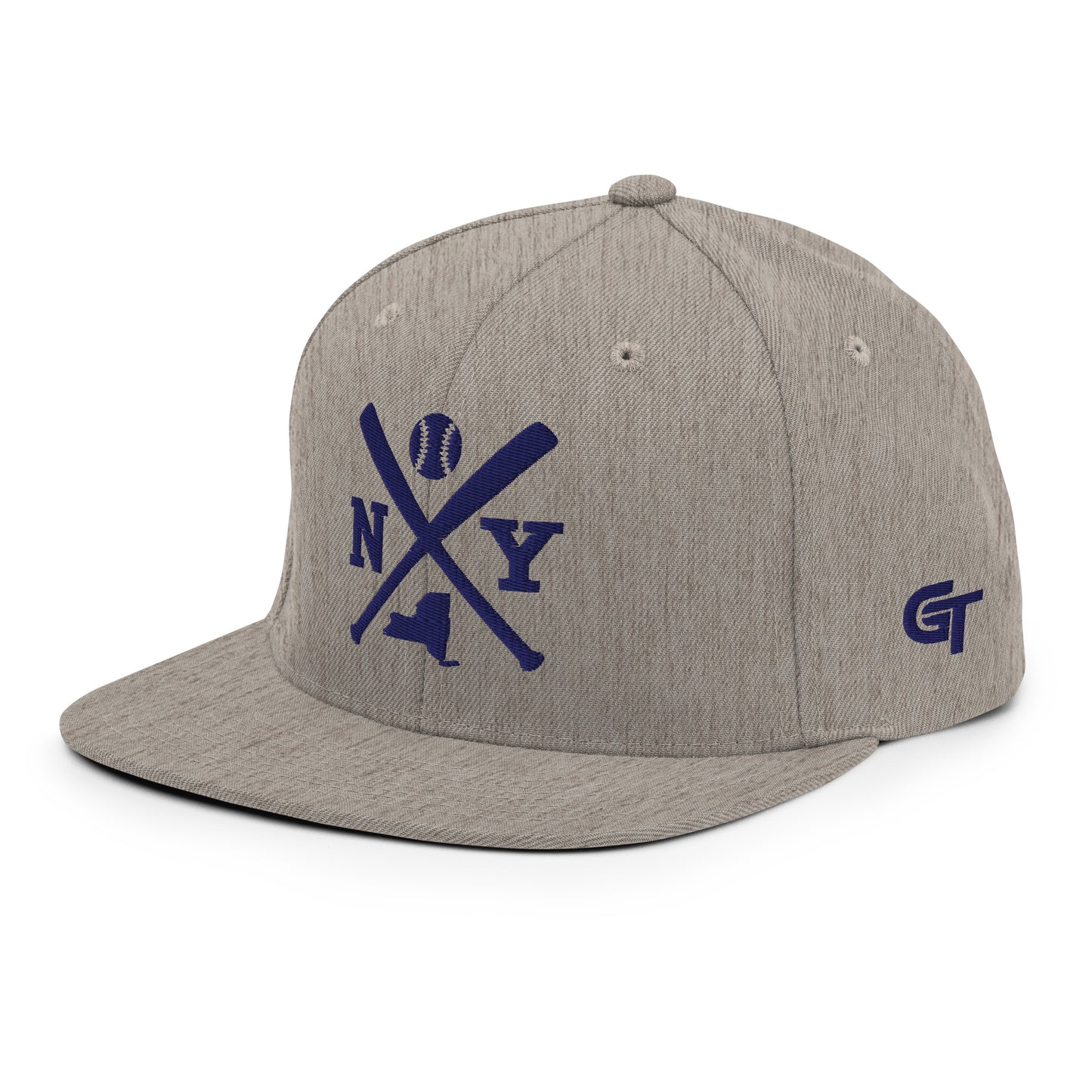 NY Baseball Snapback Cap Retro New York Baseball Bats Hat