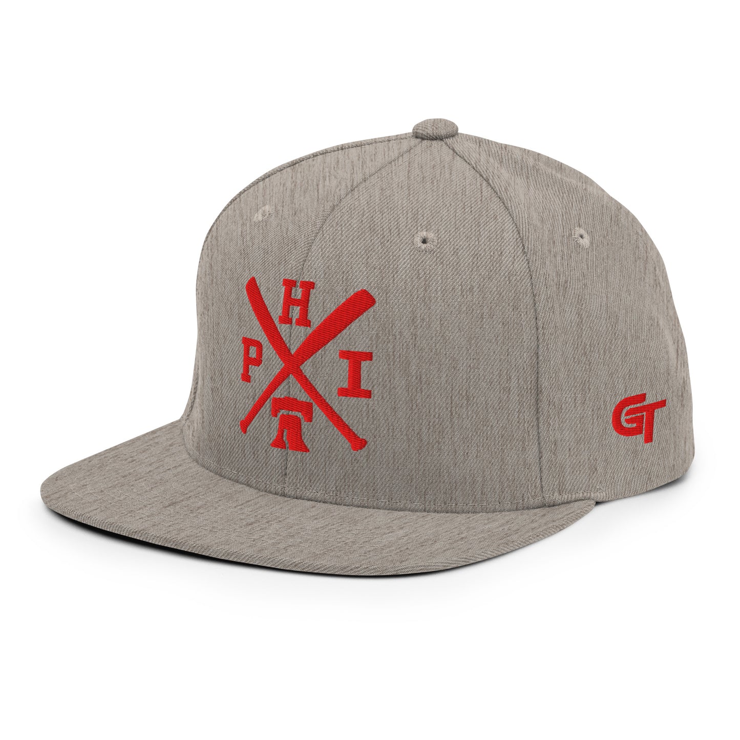 Philadelphia Baseball Snapback Cap Retro PHI Baseball Bats Hat