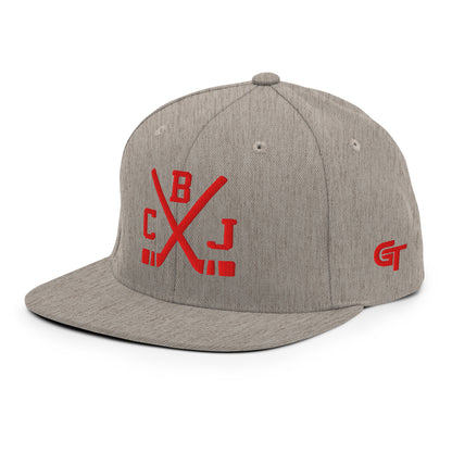 Columbus Hockey Snapback Cap Retro CBJ Hockey Sticks Hat