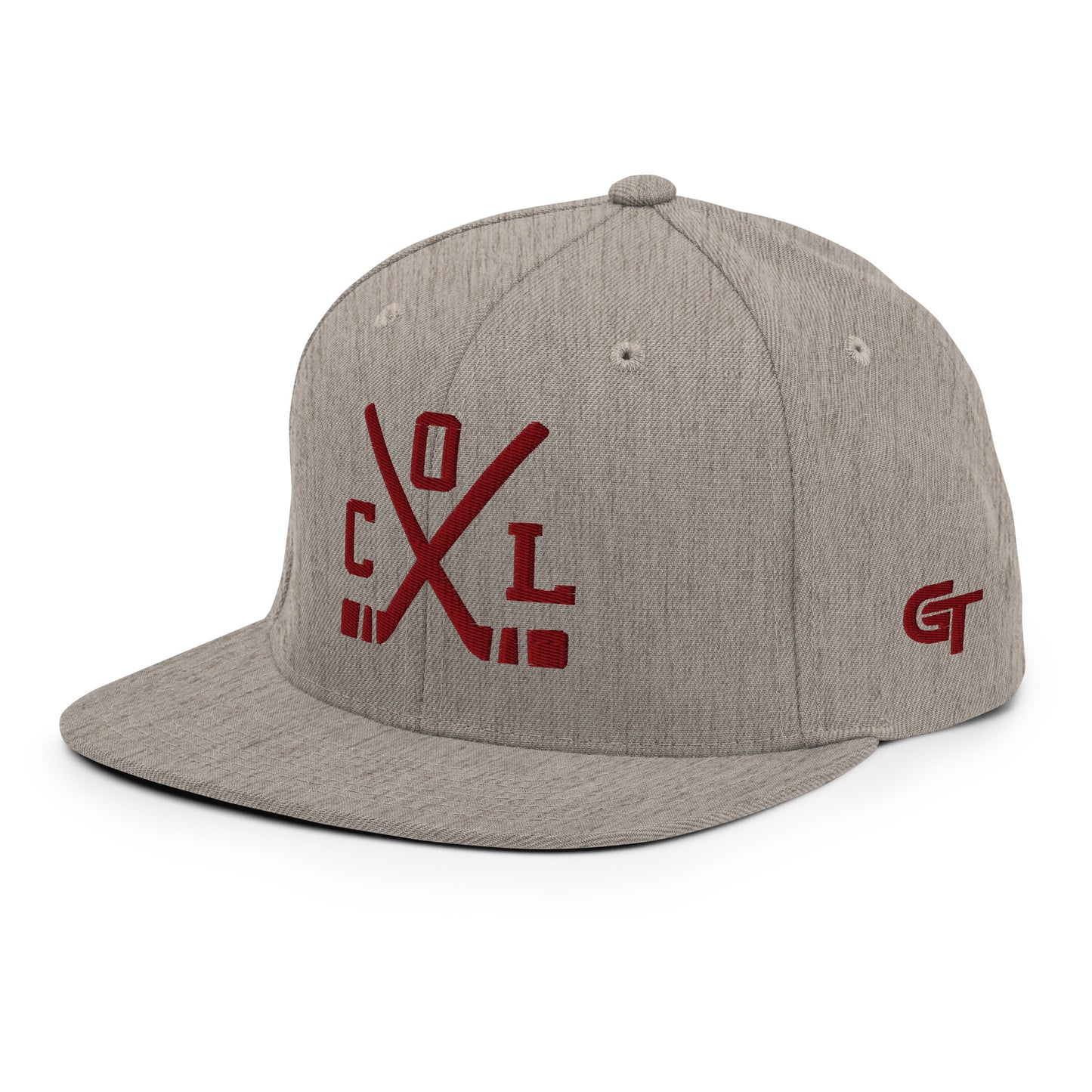 Colorado Hockey Snapback Cap Retro COL Hockey Sticks Hat