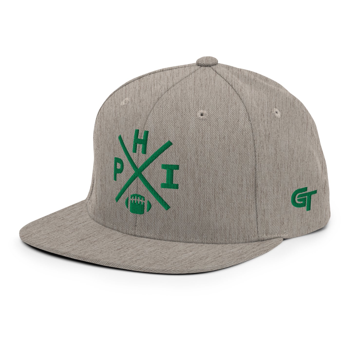 Philadelphia Football Snapback Cap Retro PHI Football Cross Hat