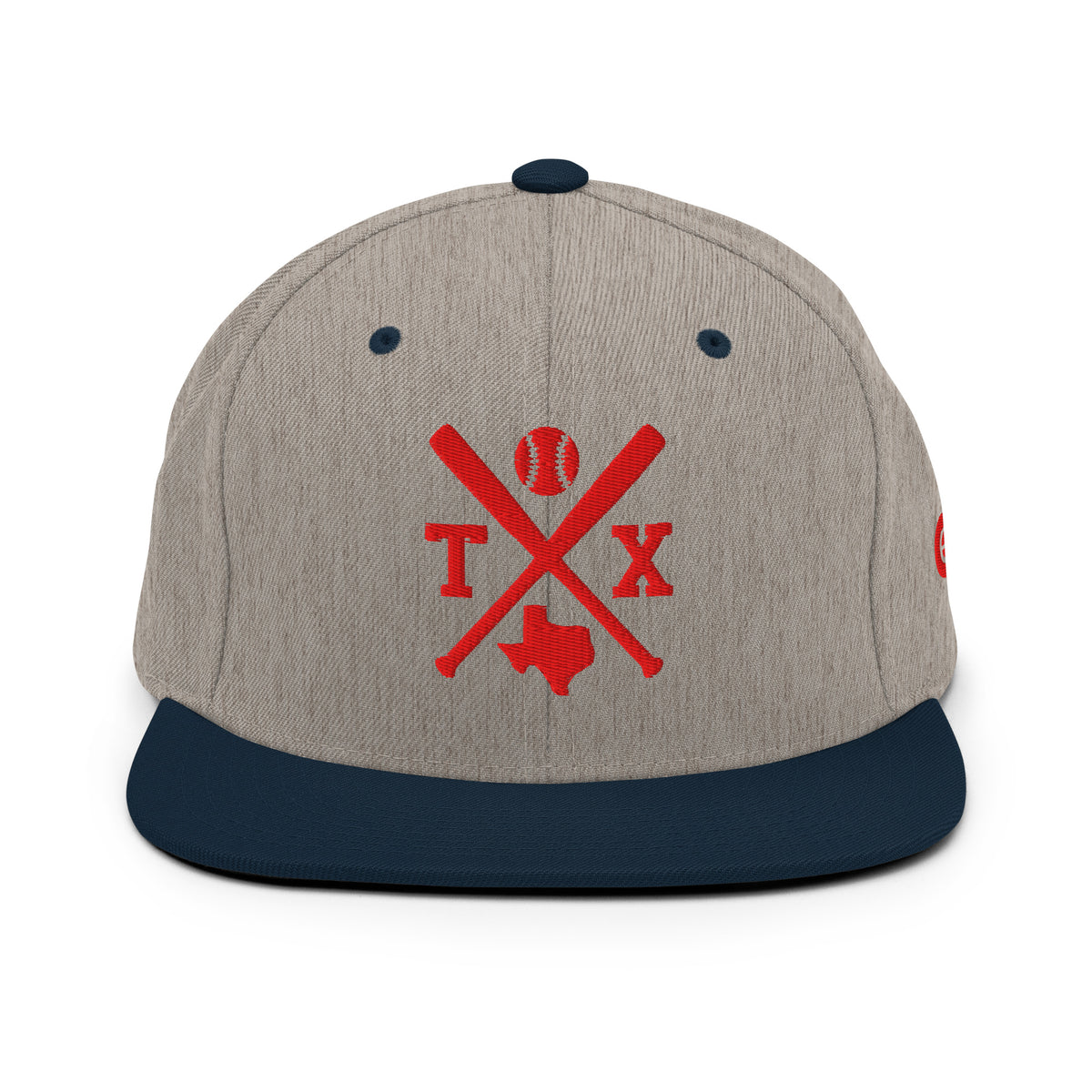 Texas Baseball Snapback Cap Retro TX Baseball Bats Hat
