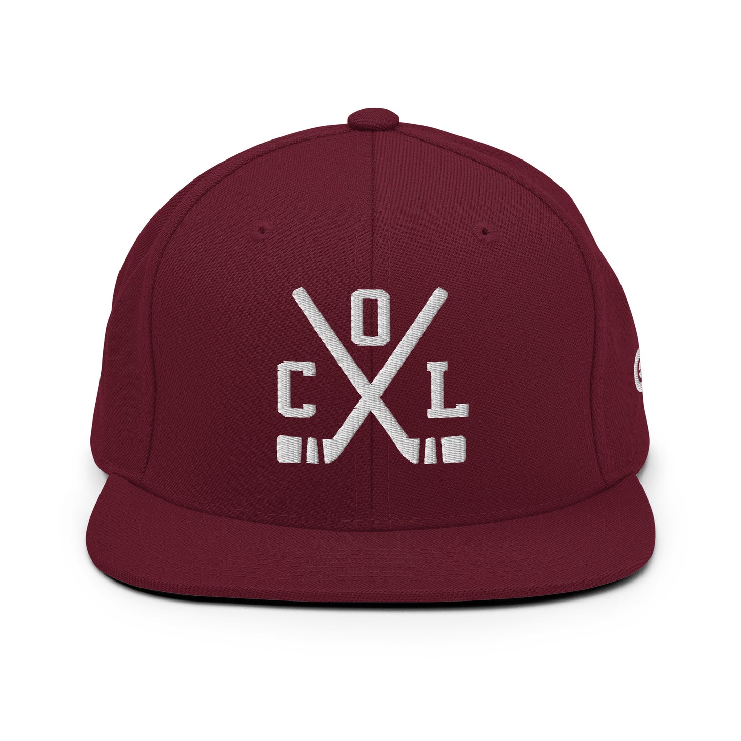 Colorado Hockey Snapback Cap Retro COL Hockey Sticks Hat