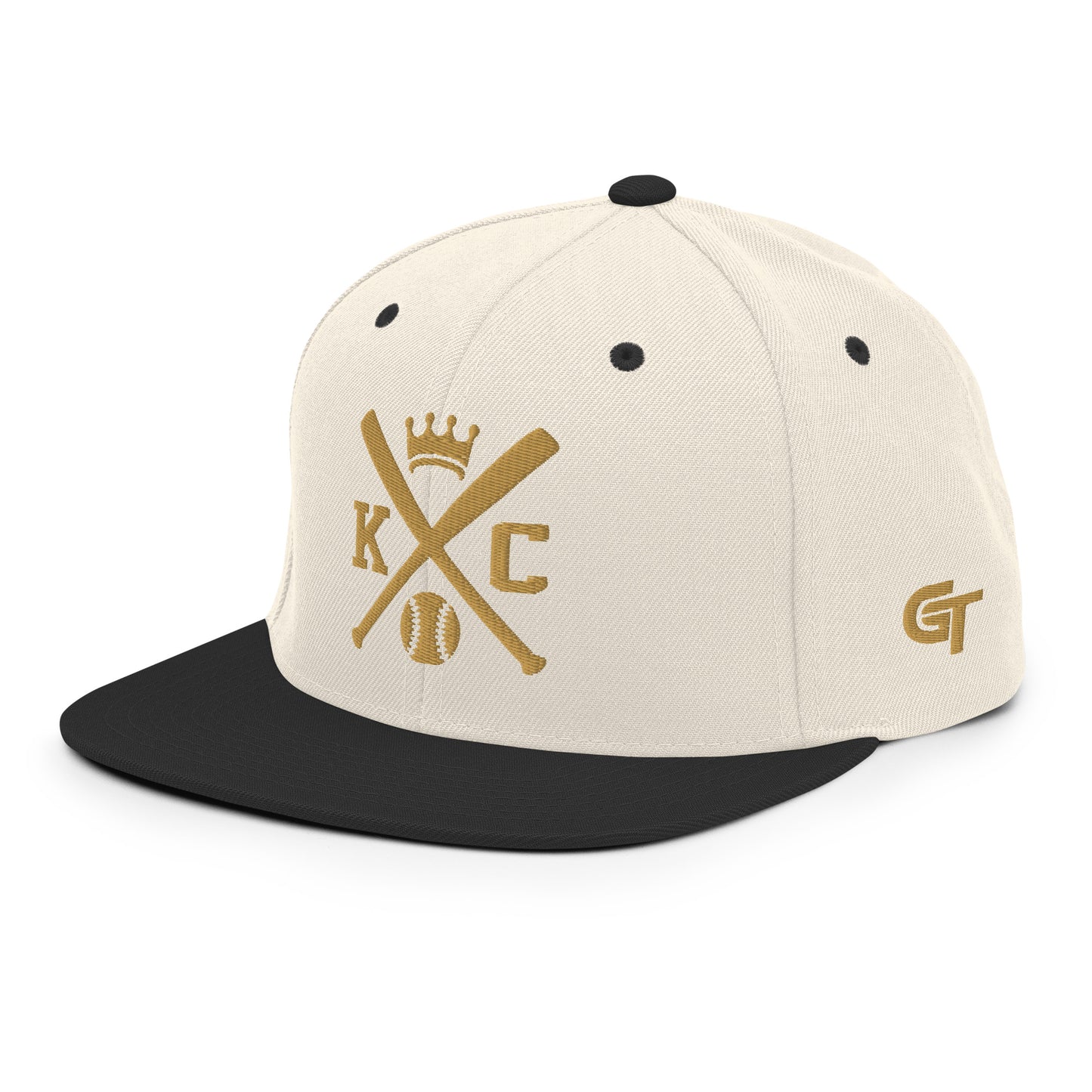 Kansas City Baseball Snapback Cap Retro KC Baseball Bats Hat