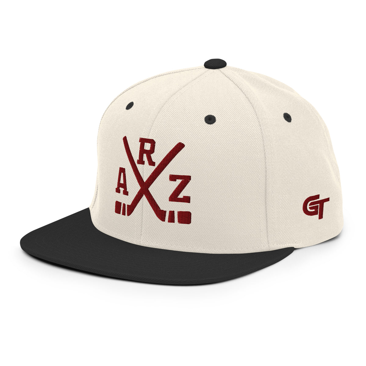 Arizona Hockey Snapback Cap Retro ARZ Hockey Sticks Hat