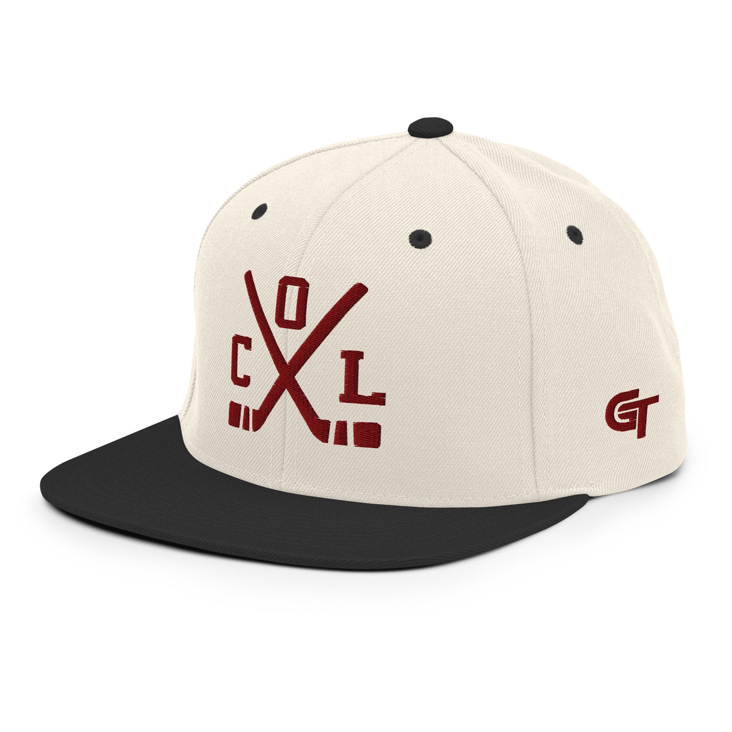 Colorado Hockey Snapback Cap Retro COL Hockey Sticks Hat