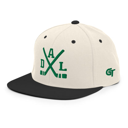 Dallas Hockey Snapback Cap DAL Hockey Sticks Hat