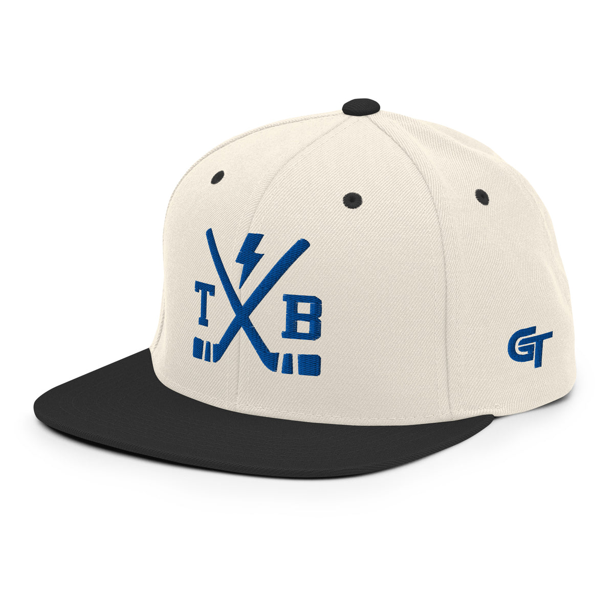 Tampa Bay Hockey Snapback Cap Retro TB Hockey Sticks Hat