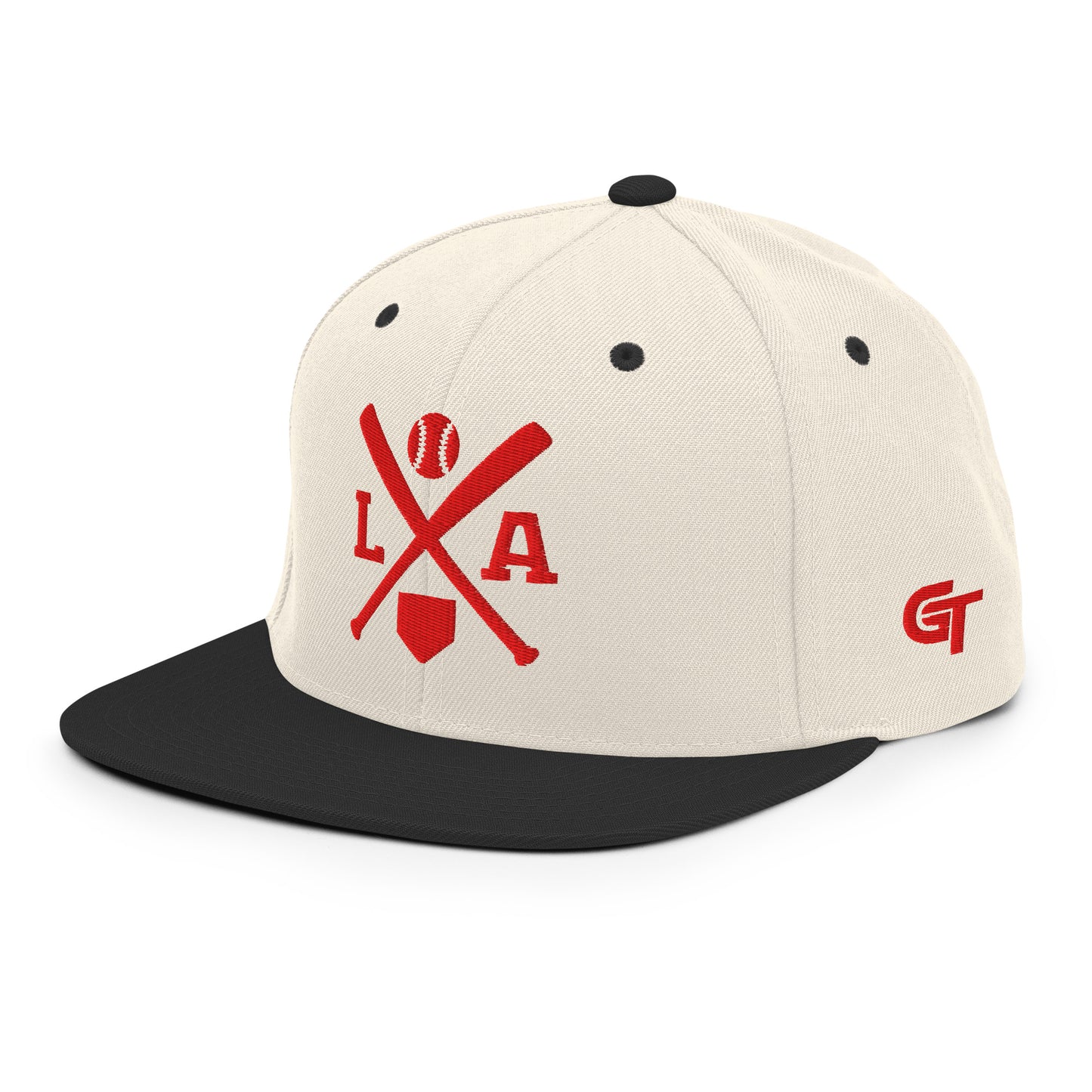Los Angeles Baseball Snapback Cap Retro LA Baseball Bats Hat
