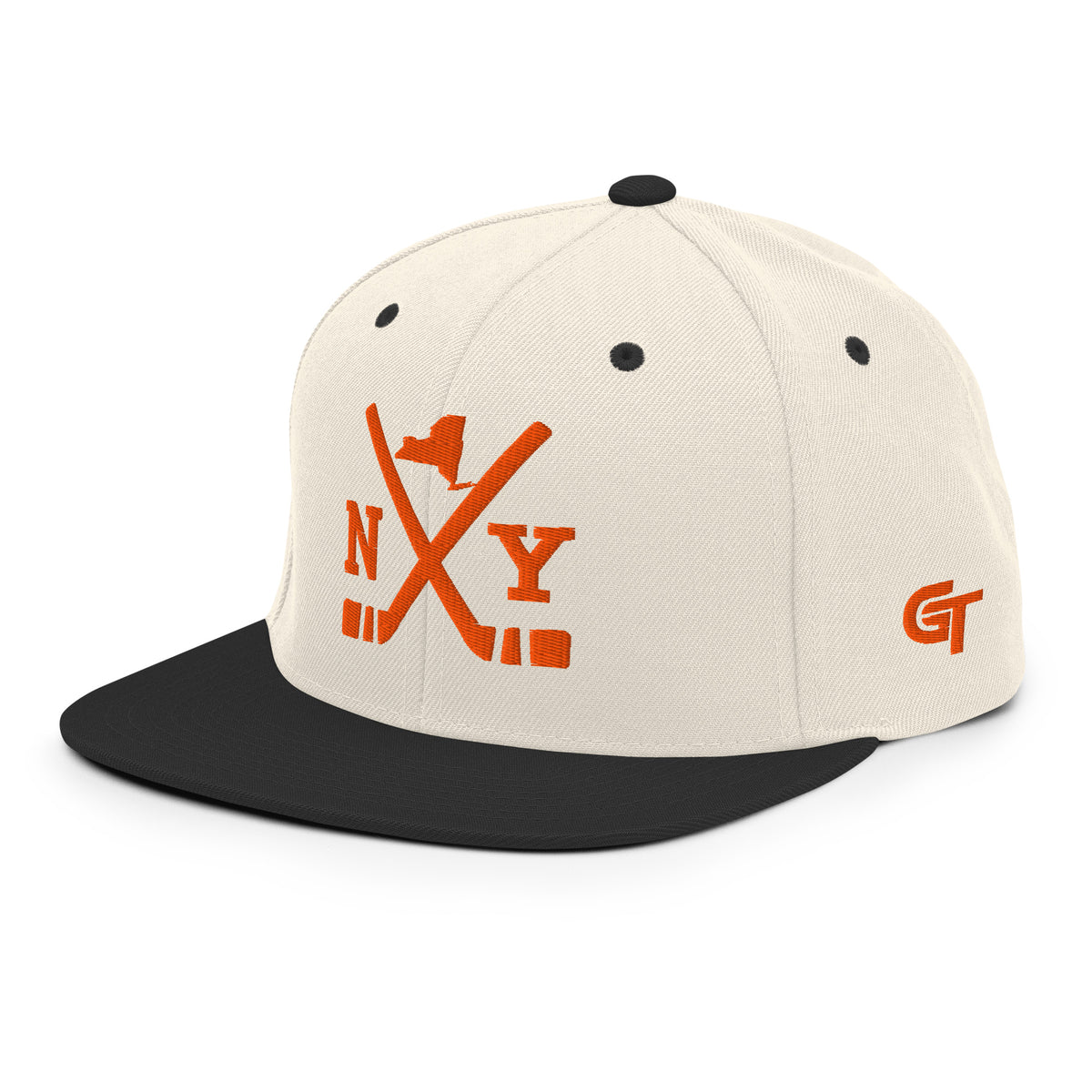 New York Hockey Snapback Cap Retro NY Hockey Sticks Hat