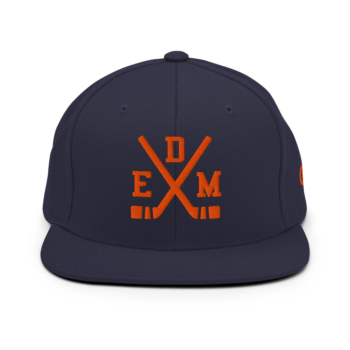 Edmonton Hockey Snapback Cap Retro EDM Hockey Sticks Hat