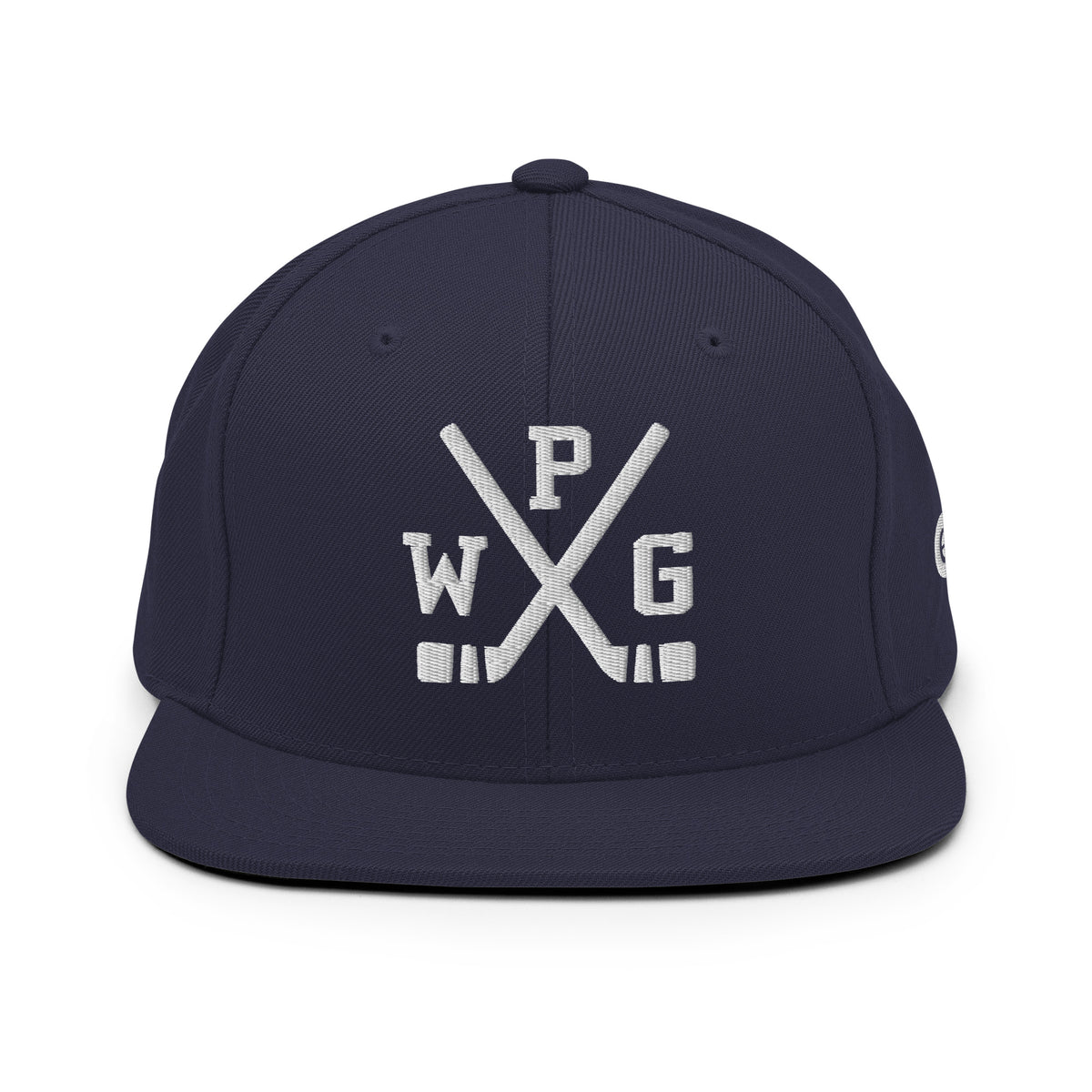 Winnipeg Hockey Snapback Cap Retro WPG Hockey Sticks Hat