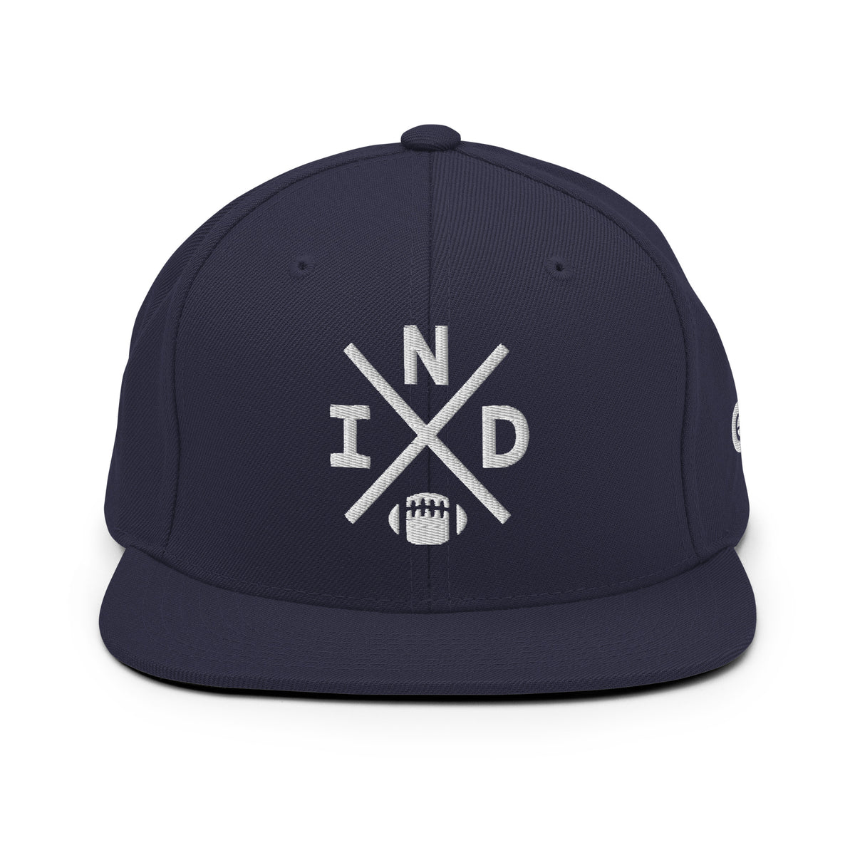 Indianapolis Football Snapback Cap Retro IND Football Cross Hat