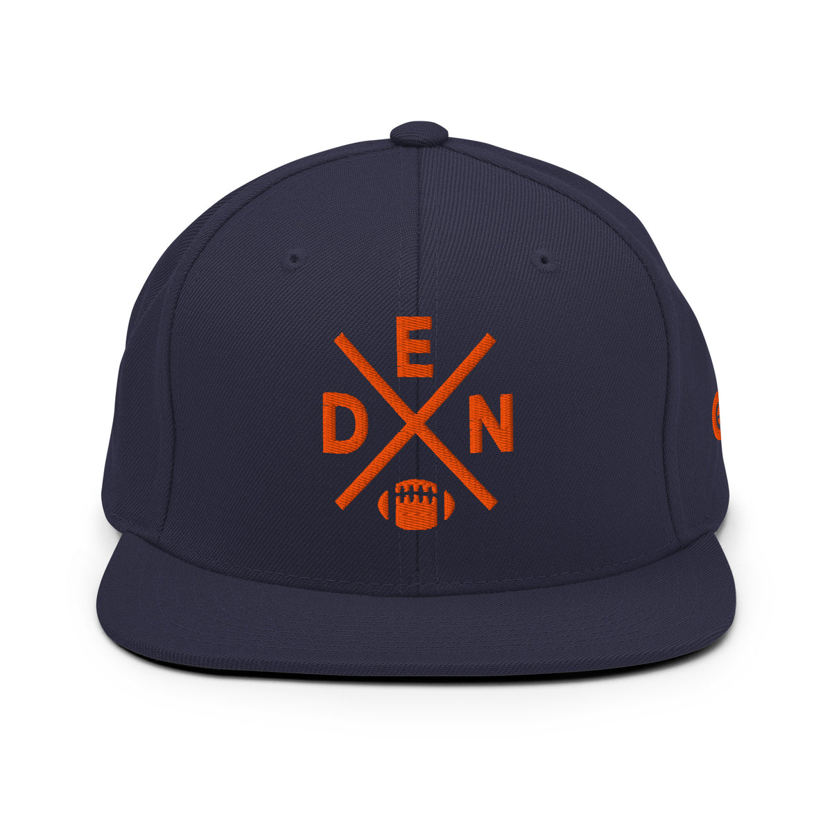 Denver Football Snapback Cap Retro DEN Football Cross Hat