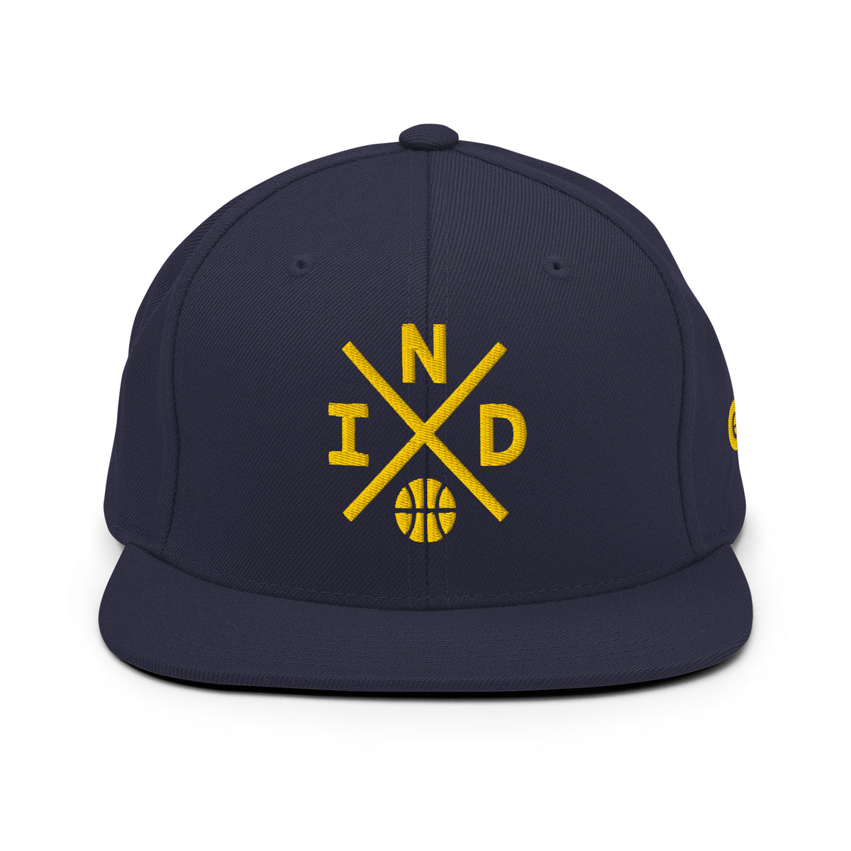 Indiana Basketball Retro IND Cross Snapback Hat Baseball Cap