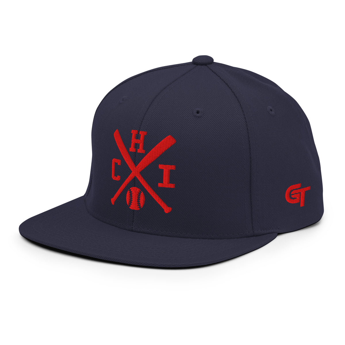 Chicago Baseball Snapback Cap Retro CHI Baseball Bats Hat