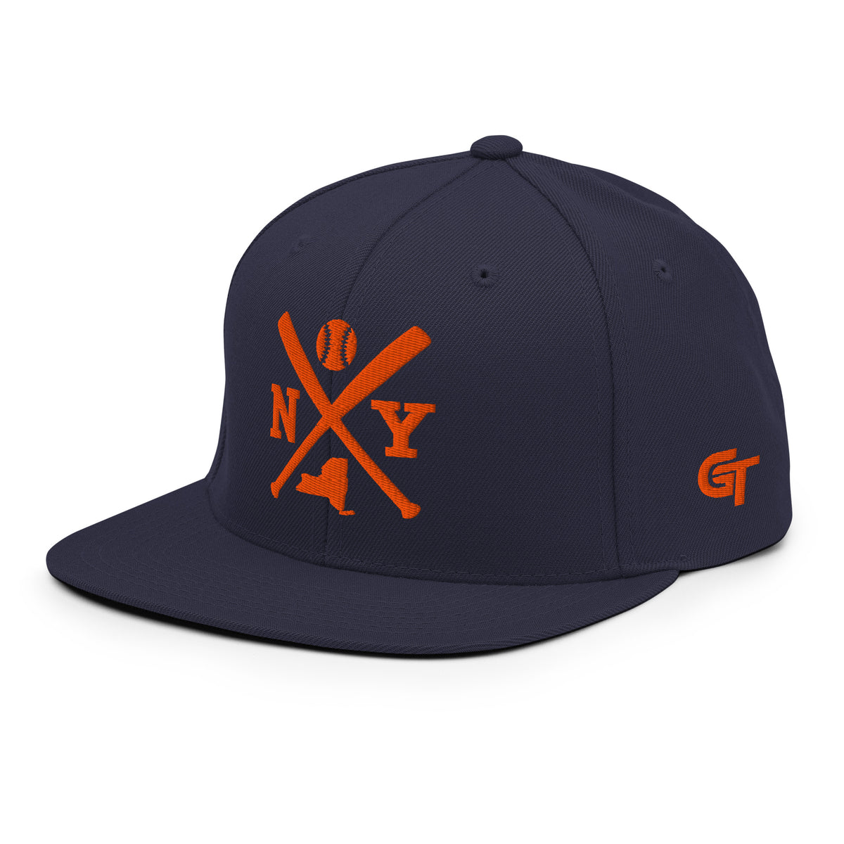 New York Baseball Snapback Cap NY Met Baseball Bats Hat