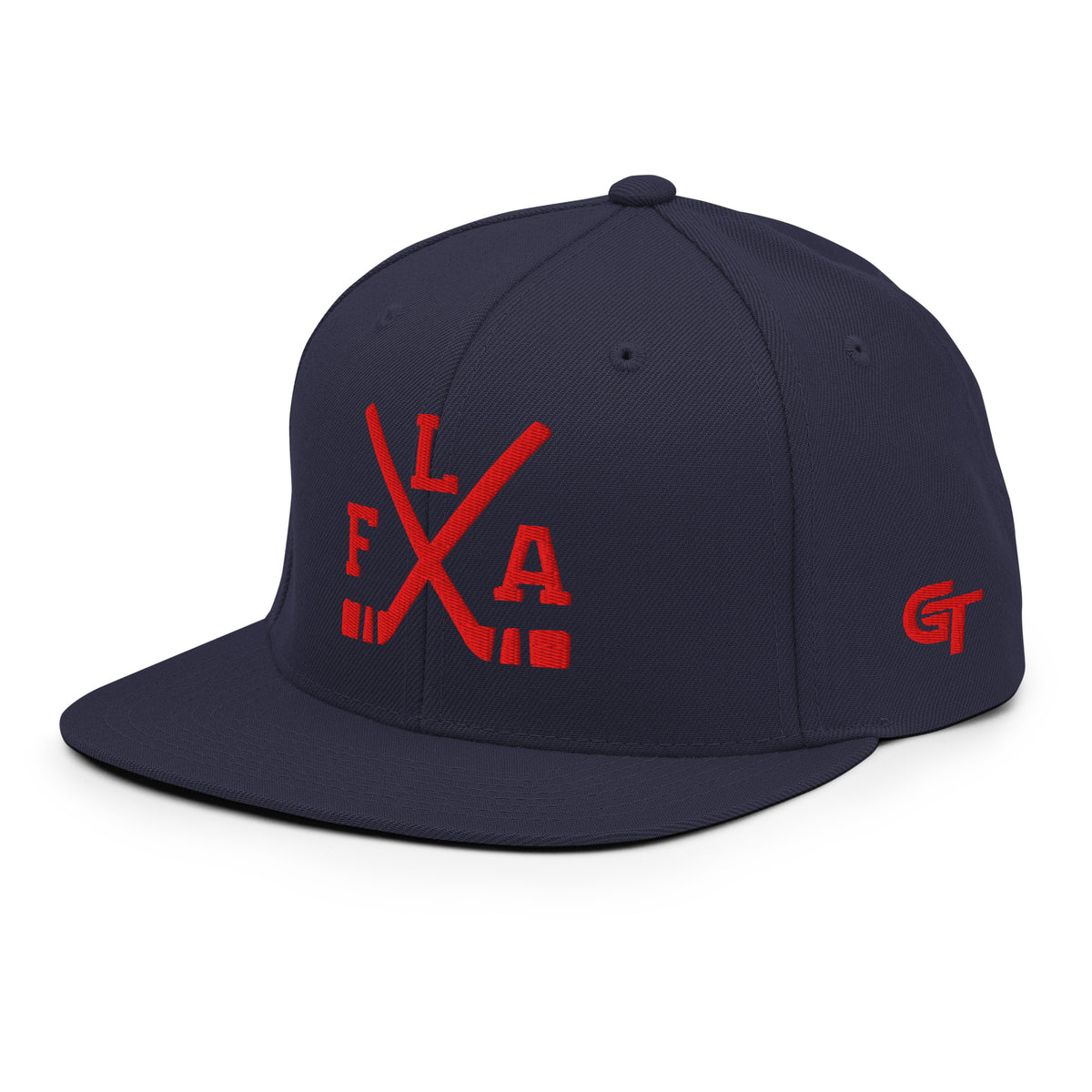 Florida Hockey Snapback Cap Retro FLA Hockey Sticks Hat