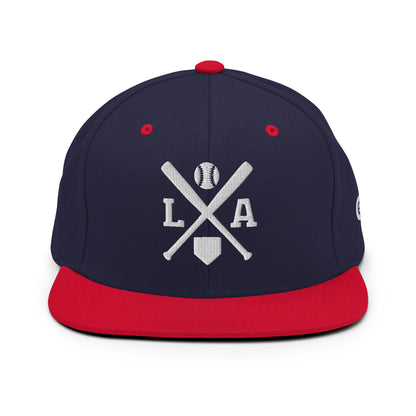 Los Angeles Baseball Snapback Cap Retro LA Baseball Bats Hat